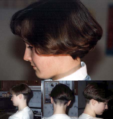 ... WWW pages. I think she looked great before and after her haircut